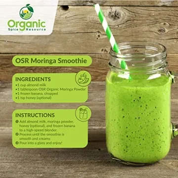 Organic Moringa Powder - Nutrient-Rich Superfood