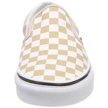 Vans Unisex Checkerboard Frappe/True White Slip-On - 8
