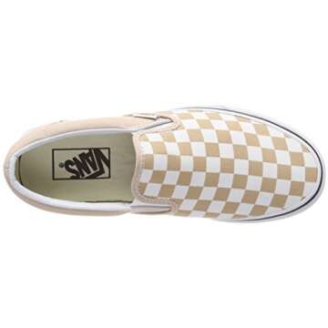 Vans Unisex Checkerboard Frappe/True White Slip-On - 8