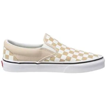 Vans Unisex Checkerboard Frappe/True White Slip-On - 8
