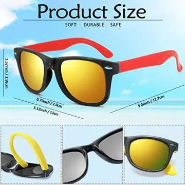 Kids Sunglasses Party Favors 64 Pack UV400 Protection