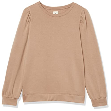 Stylish Eco-Friendly Puff Sleeve Sweatshirt for Women
