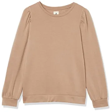 Stylish Eco-Friendly Puff Sleeve Sweatshirt for Women
