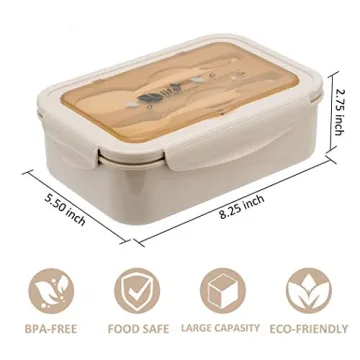 LOVINA Bento Box - Portable Meal Holder for Kids and Adults