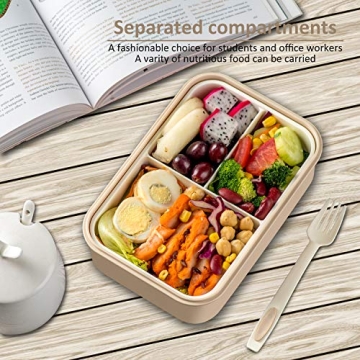 LOVINA Bento Box - Portable Meal Holder for Kids and Adults