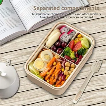 LOVINA Bento Box - Portable Meal Holder for Kids and Adults