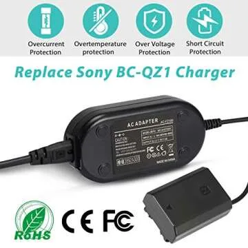 Reliable PowEver NP-FZ100 AC Adapter for Sony Alpha Cameras