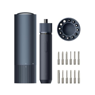 HOTO Electric Screwdriver Rechargeable 3.6V with 12 S2 Bits