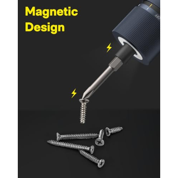 HOTO Electric Screwdriver Rechargeable 3.6V with 12 S2 Bits