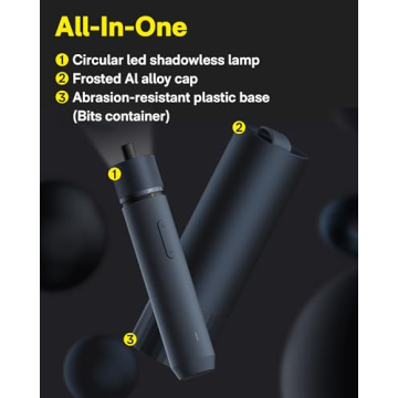 HOTO Electric Screwdriver Rechargeable 3.6V with 12 S2 Bits