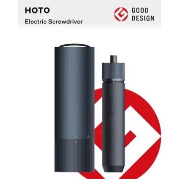 HOTO Electric Screwdriver Rechargeable 3.6V with 12 S2 Bits