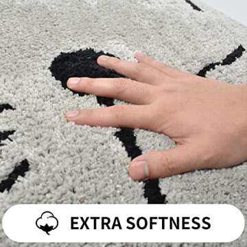 HelloTree Cute Non-Slip Bath Mat for Kids