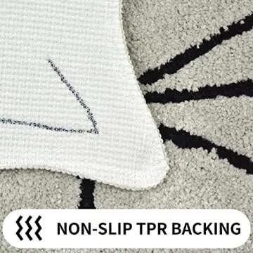 HelloTree Cute Non-Slip Bath Mat for Kids