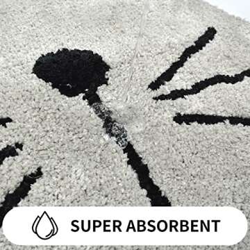 HelloTree Cute Non-Slip Bath Mat for Kids