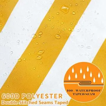 HMOCK Kids Water Table Cover Fit Water Table, Outdoor Table Cover For Rain Showers Splash Pond Water Table,Outdoor Water Table Toys Cover for Water Table for Toddlers 1-3 -Cover Only