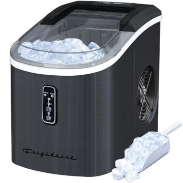 Frigidaire EFIC103 Black Stainless Steel Ice Maker