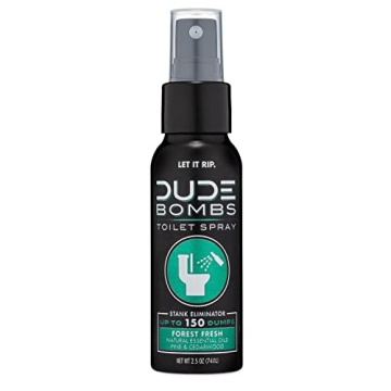 DUDE Bombs Toilet Spray - Forest Fresh Odor Eliminator