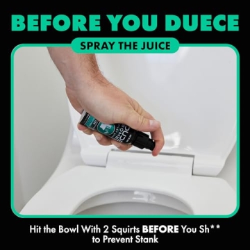 DUDE Bombs Toilet Spray - Forest Fresh Odor Eliminator