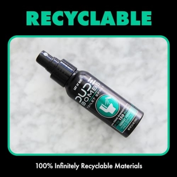 DUDE Bombs Toilet Spray - Forest Fresh Odor Eliminator