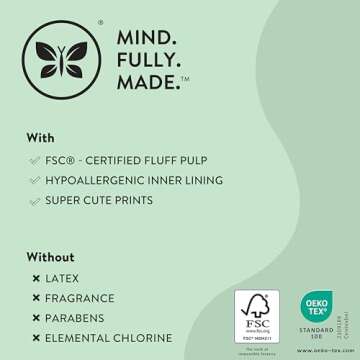 The Honest Company Clean Conscious Diapers | Plant-Based, Sustainable | All The Letters + It's a Pawty | Super Club Box, Size 6 (35+ lbs), 68 Count