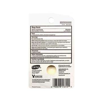 Carmex Classic Lip Balm Medicated 0.25 oz (Packs of 12)