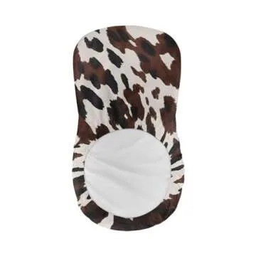 Stylish Psesaysky Cow Bar Stool Seat Covers for Protection