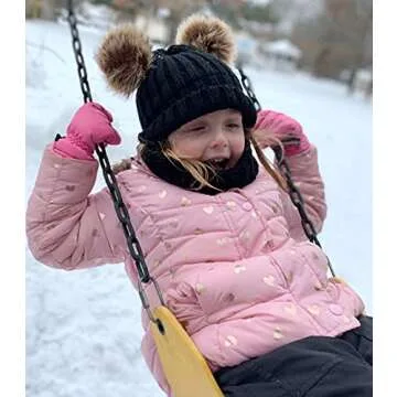 Simplicity Winter Hat Scarf Set for Kids - Warm & Stylish