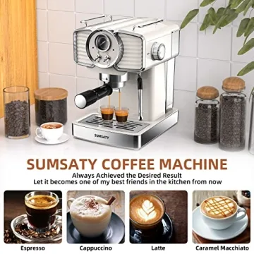 Buy SUMSATY Espresso Machine - Retro 20 Bar Coffee Maker