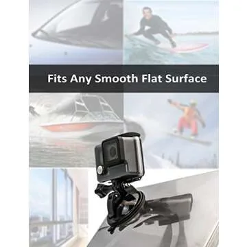 Kolasels 1/4 Thread Car Windshield Camera Mount for Apply GoPro Hero 9/8/7/6/5/4/3+/3/2/1