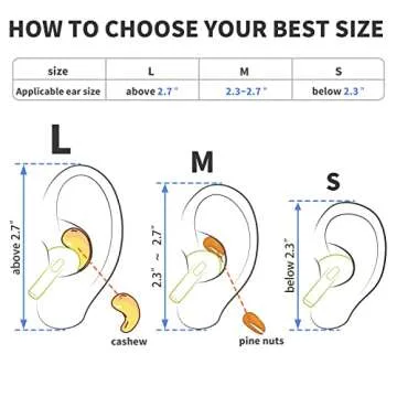 DamonLight Ear Hooks 2 Pairs for AirPods Pro 2 & 1, AirPods 4 & 3 & 2 & 1, Airpod Ear Hook, Anti-Slip Comfortable Fit, Ergonomic Design, AirPods Accessories (Small, White)