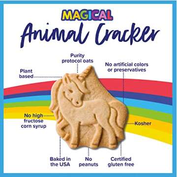 Goodie Girl Snack Pack Variety Pack, Magical Animal Crackers, Mini Chocolate Chip & Brown Sugar | Gl...