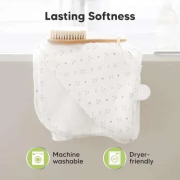 KeaBabies Baby Hooded Towel - Viscose Derived from Bamboo Baby Towel, Toddler Bath Towel, Infant Towels, Large Hooded Towel, Soft Baby Towels with Hood for Girls, Babies, Newborn Boys (KeaStory)