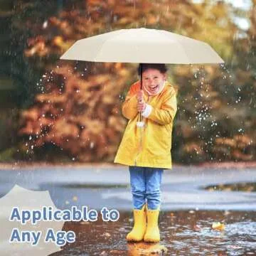 Yoobure Compact Travel Umbrella - Portable UV & Rain Protection