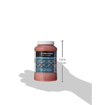 AMACO Potters Choice Glaze PC-20 in Stunning Blue - Safe for Dinnerware