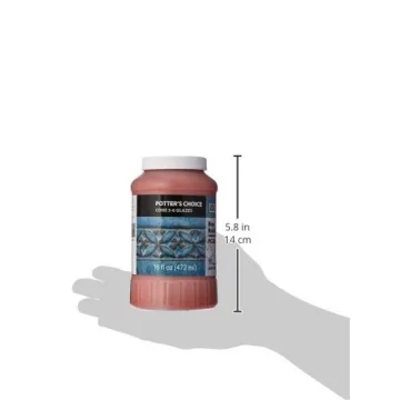 AMACO Potters Choice Glaze PC-20 in Stunning Blue - Safe for Dinnerware