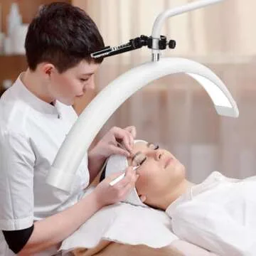 LED Half Moon Lamp for Eyelash Extensions and Makeup