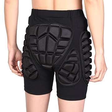 Soared 3D Protection Hip EVA Padded Shorts for Sports