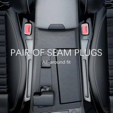 YGDMD 2PCS Car Seat Gap Filler Organizer for Phones Keys