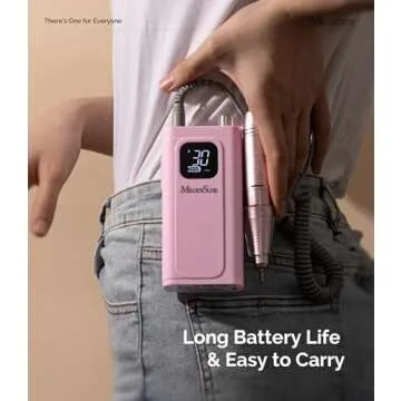 MelodySusie 30000 RPM Nail Drill for Home & Salon Use