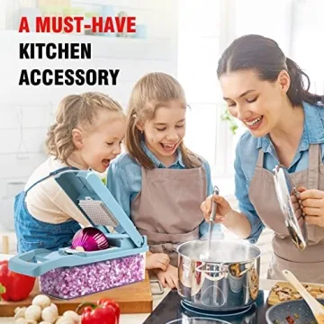 Pro 14 in 1 Vegetable Chopper with 8 Blades