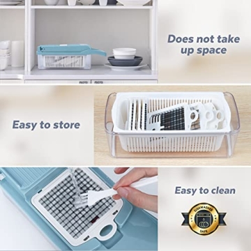 Pro 14 in 1 Vegetable Chopper with 8 Blades