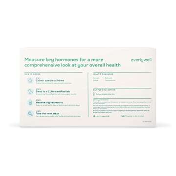 Everlywell Men's Health Test - Accurate At-Home Hormone Testing