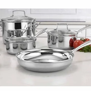 Cuisinart Classic 10-Piece Cookware Set - Stainless Steel