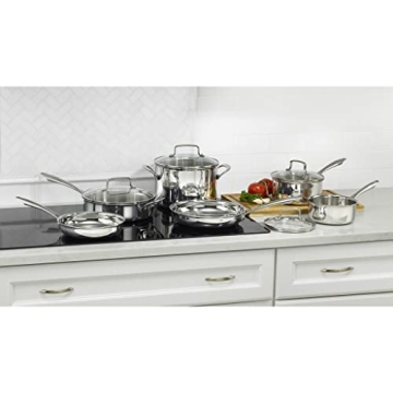 Cuisinart Classic 10-Piece Cookware Set - Stainless Steel