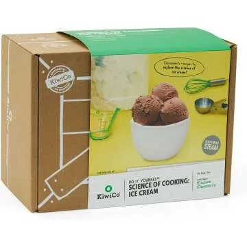 KiwiCo Ice Cream Chemistry Project for Kids Ages 5+