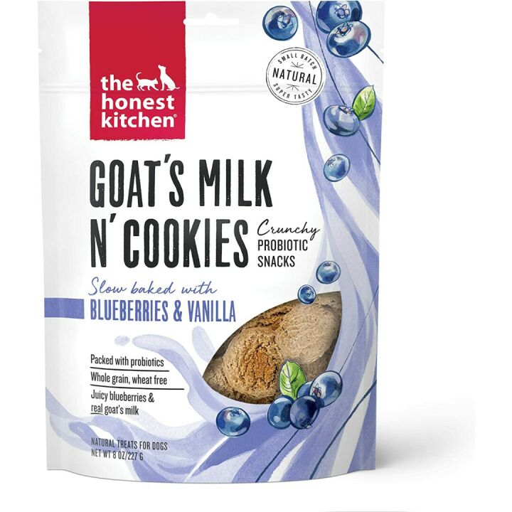 Goat's Milk N' Cookies with Blueberries & Vanilla