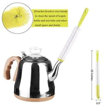 ALINK 8-Pack Bottle Cleaning Brush Set for All Bottles