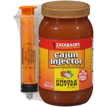 Succulent Zatarain's Creole Butter Marinade with Injector
