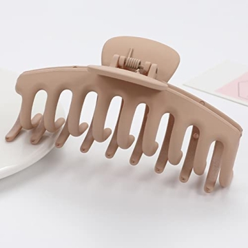 Strong Hold Hair Claw Clips for Thick Hair - 4pcs