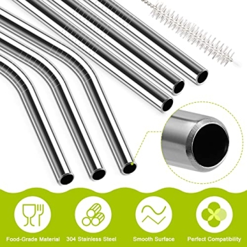 Stainless Steel Straws for Stanley Tumblers - Eco-Friendly